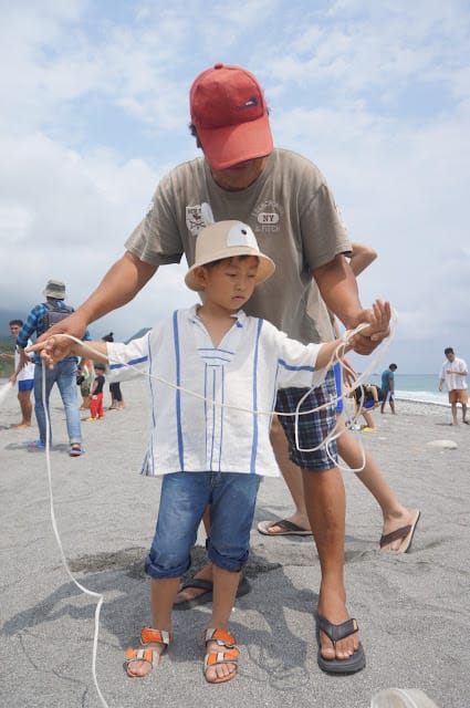 跟著部落小鷹趣旅行-花蓮靜浦部落~看見·太陽親子部落踩線團春夏號