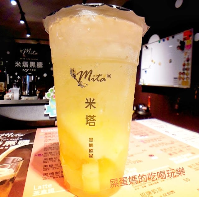 ［美食］米塔黑糖-台南新市店/好喝的黑糖珍珠鮮奶！