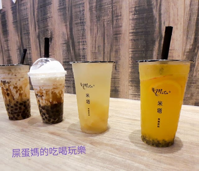 ［美食］米塔黑糖-台南新市店/好喝的黑糖珍珠鮮奶！