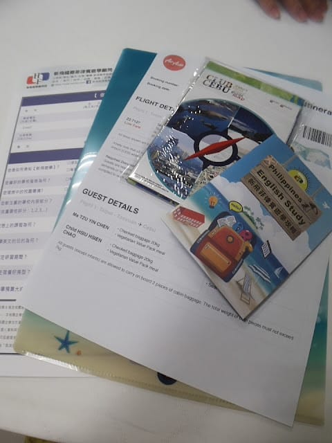 ［菲律賓遊學］菲律賓宿霧海外遊學￼行前說明/菲律賓簽證/出發，跟著新飛遊學趣～