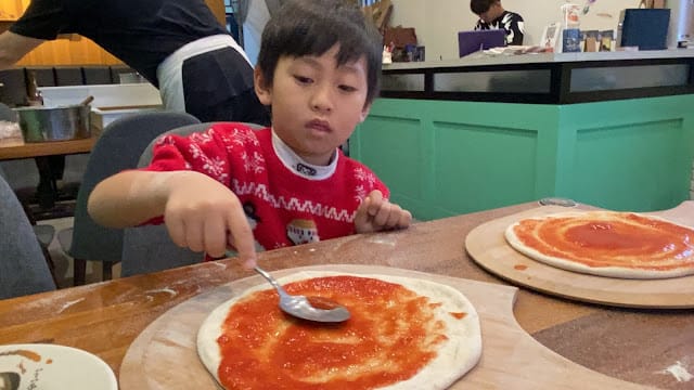 [親子體驗]雲林/斗六美食 披薩老爹義大利Pizza專賣店,一對一快樂手作披薩DIY!