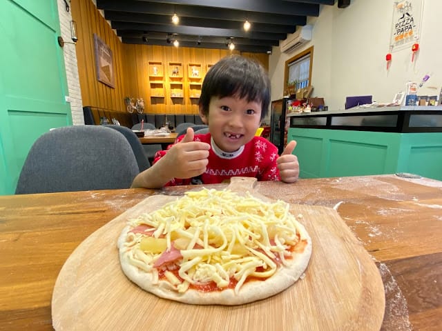 [親子體驗]雲林/斗六美食 披薩老爹義大利Pizza專賣店,一對一快樂手作披薩DIY!