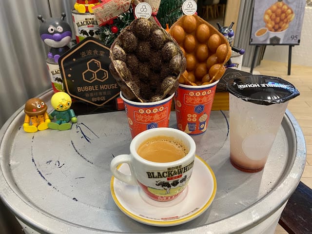 [美食]波波食堂Bubble House(台中店)久放也好吃的港式雞蛋仔!