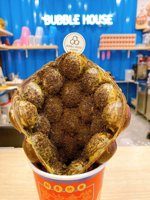 [美食]波波食堂Bubble House(台中店)久放也好吃的港式雞蛋仔!