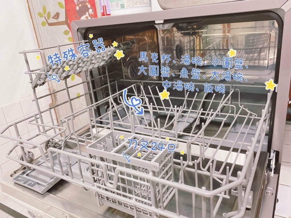 禾聯HDW-06BT010 熱風循環洗碗機擁有獨立熱風烘乾模 禾聯HDW-06BT010 熱風循環洗碗機擁有獨立熱風烘乾模