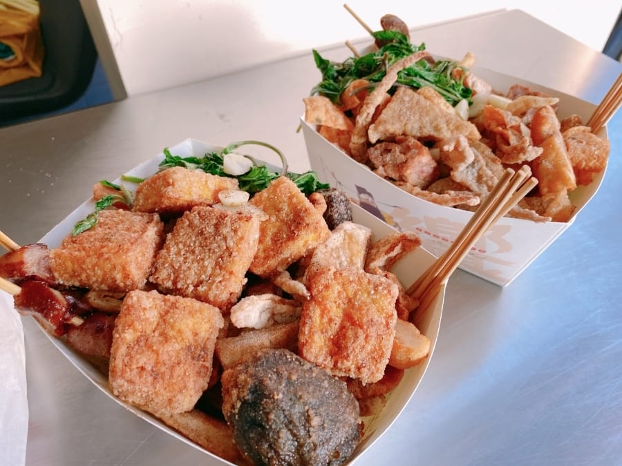 餓的時候,別忘了來白妞鹹酥雞叫雞喔!