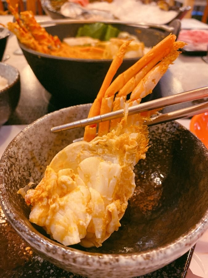 刷鍋ポットみがく台南總店~超鮮龍蝦海鮮套餐一人獨享!