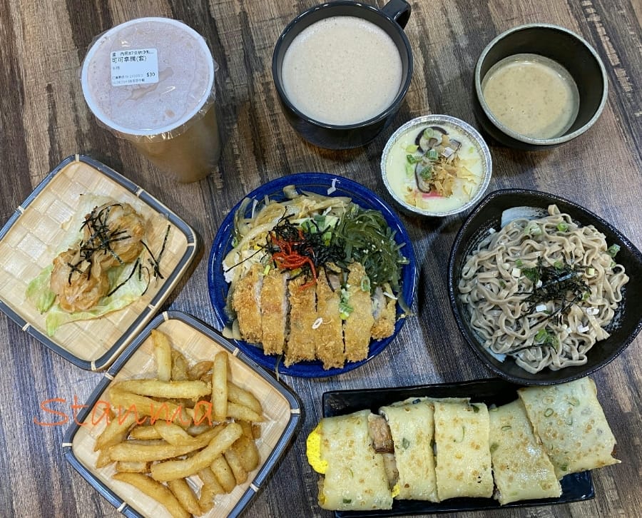 台南安南區柒早日式早午餐,睡到自然醒也能享用澎派早餐!