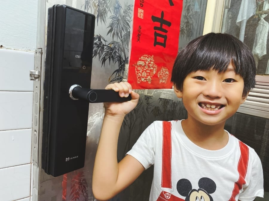 FAMMIX五合一智慧指紋安全電子鎖,安心在家的守護神!