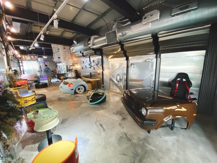台南旅遊景點zero zero拆車夢工廠,本田摩托車DIY v.s 領航員導覽帶你一同航向回收廠的新宇宙!