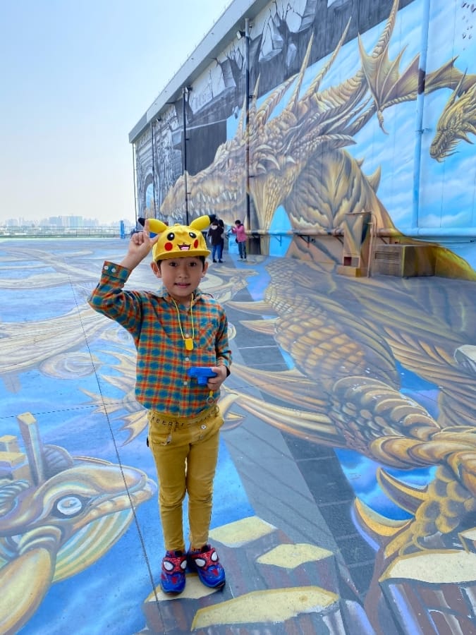 高雄景點 2021年全新3D彩繪~高雄時空之城,免費停車的超值景點!(內有預約網址)大魯閣草衙道/茹絲葵牛排好吃全攻略!