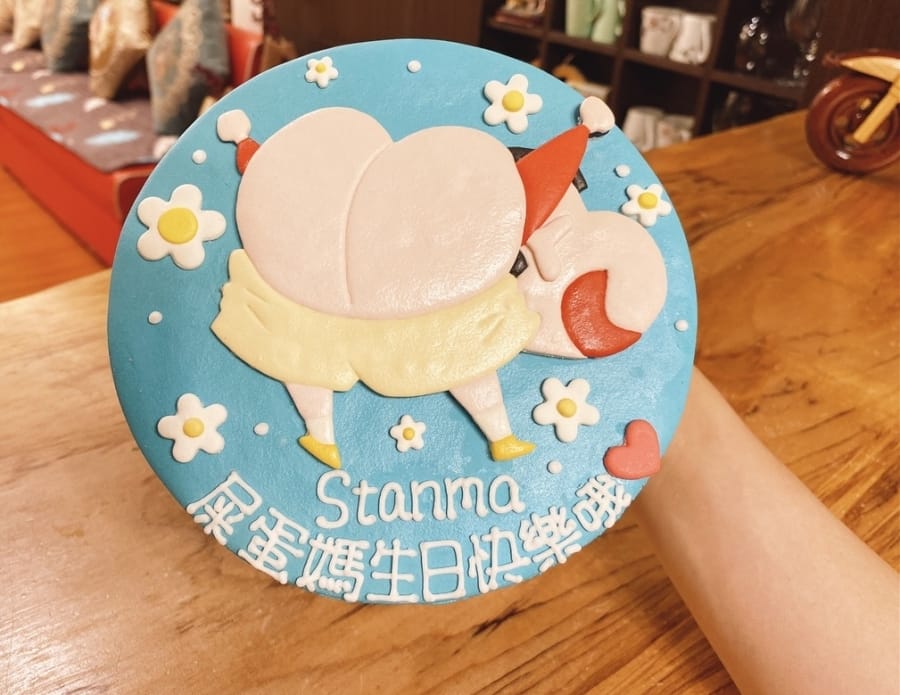 Whoscake客製化卡通造型蛋糕推薦,訂製獨一無二的蠟筆小新生日蛋糕!