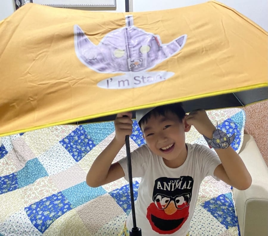 【雨之情自動傘】客製雨傘/雨傘設計/送禮贈品 馬卡龍晴雨自動傘,輕鬆擁有一把自己專屬的客製化傘 !