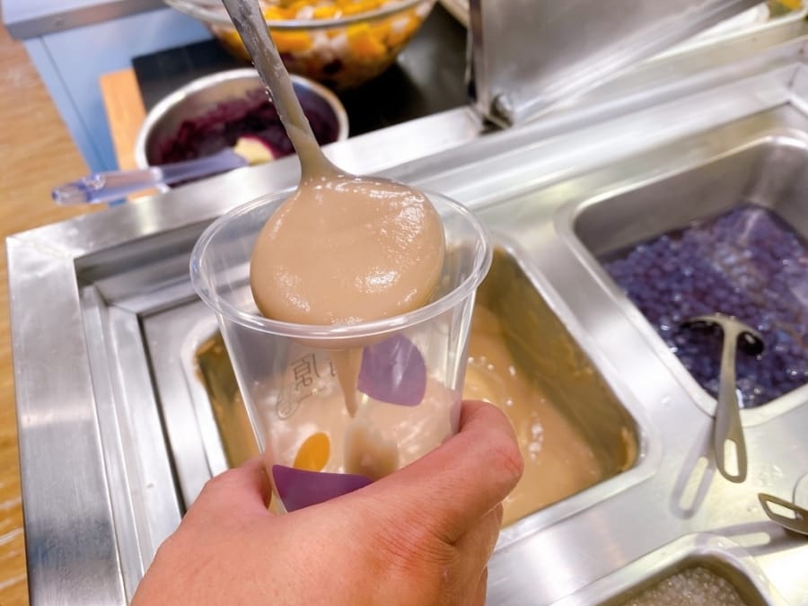 台南飲料店推薦~清原芋圓仁和店豐富芋頭配料,讓嘴巴鼓鼓好滿足!