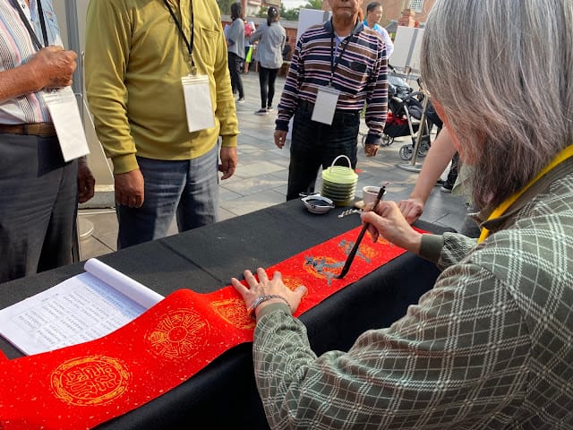 [親子旅遊]彰化/永靖 成美文化園,感受唐式園林之美!年獸來了x成美揮毫x版畫秘密大公開