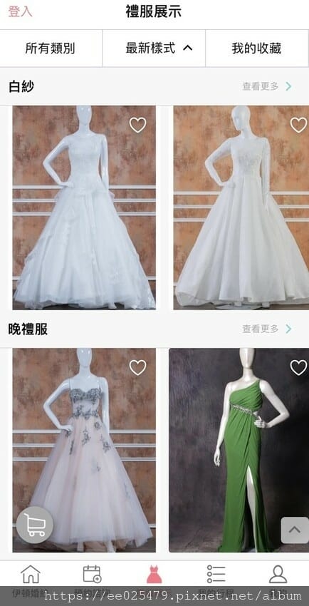 伊頓自助婚紗攝影台南店，全新婚紗、晚禮服通通免加價，滿足女孩