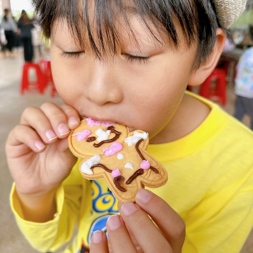 免費景點～潮洲 潮好玩幸福村  潮幸福薑餅村X金勾杯潮好玩市集和全天開放的共融遊戲場、不定期市集活動，絕對是兒童的幸福天堂！！！