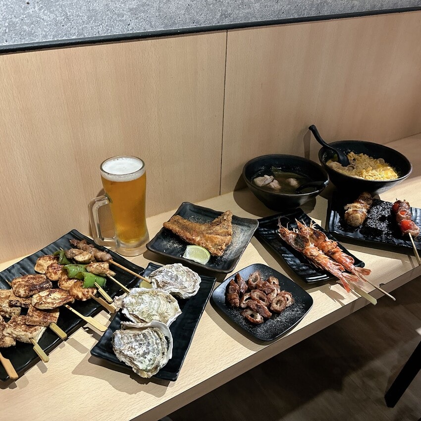 下班、聚餐首選 超平價 柒息地串燒居酒屋長春店 串燒只要19元起！