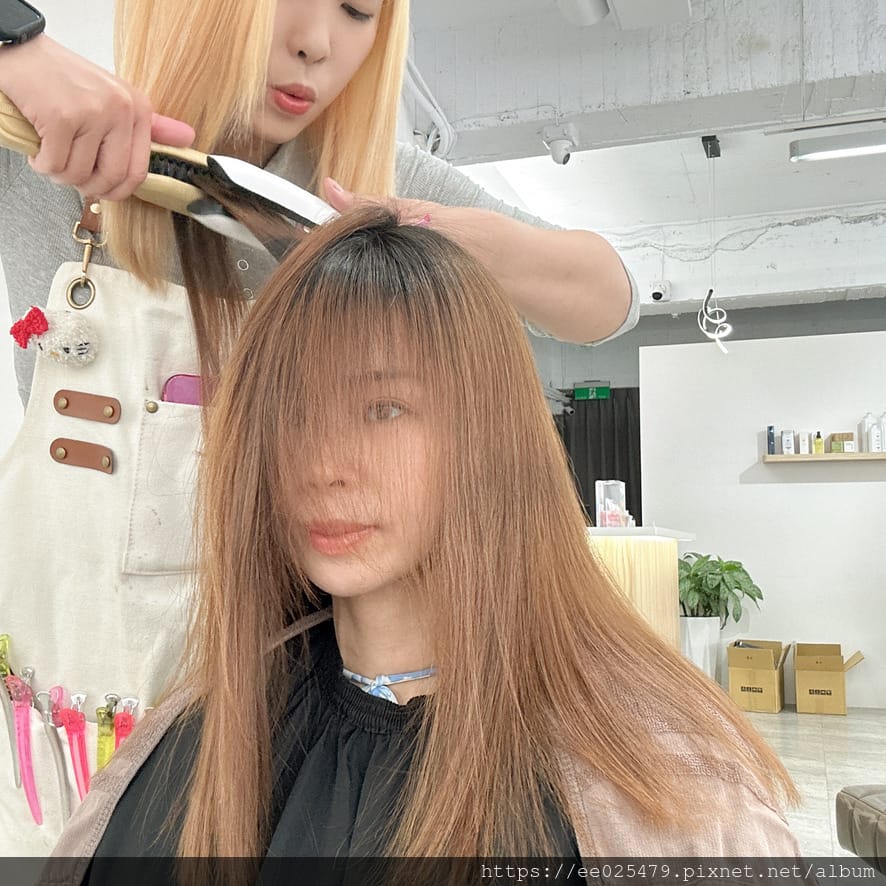 台南美髮推薦 赫茲沙龍-Hertz SALON 縮毛矯正燙搭