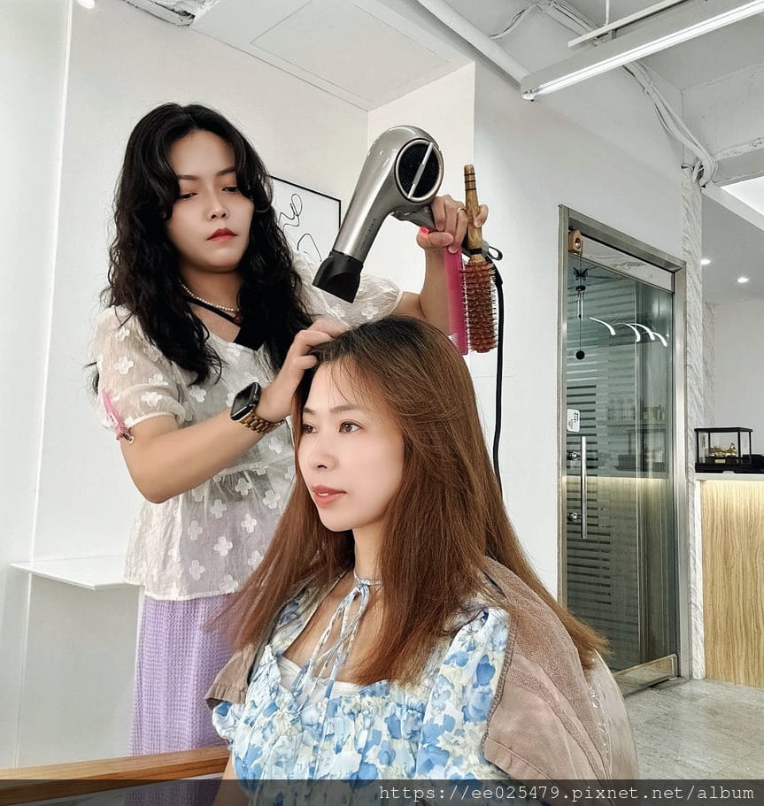 台南美髮推薦 赫茲沙龍-Hertz SALON 縮毛矯正燙搭