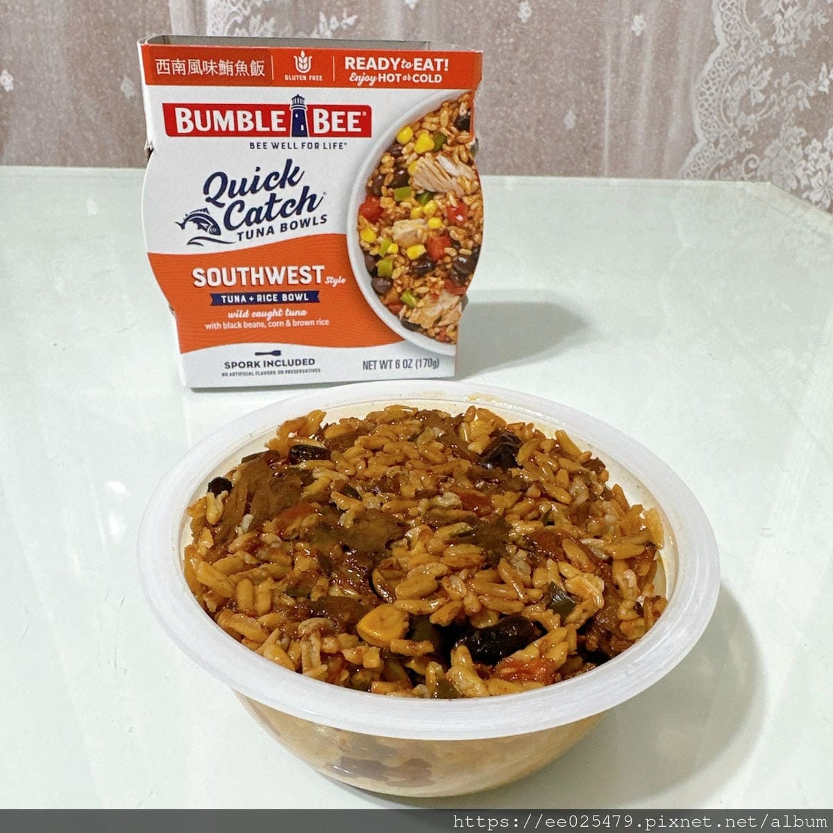 Bumblebee 即食鮪魚餐~照燒鮪魚香米飯、美國西南風鮪