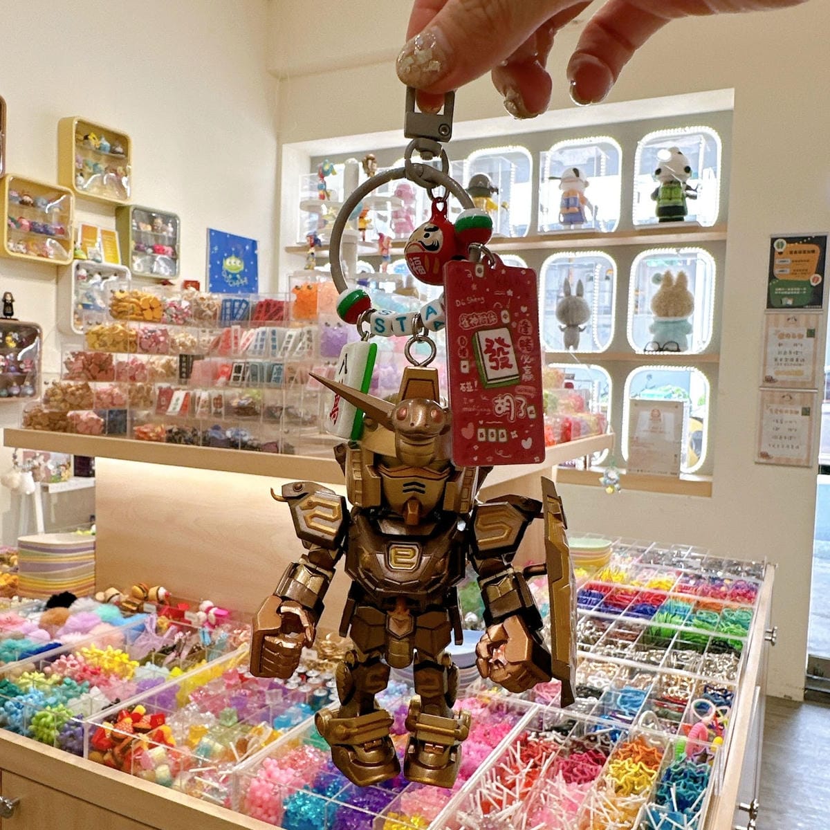 台中親子DIY/台中探店~小種子公仔吊飾(一中街)手作公仔、 台中親子DIY/台中探店~小種子公仔吊飾(一中街)手作公仔、