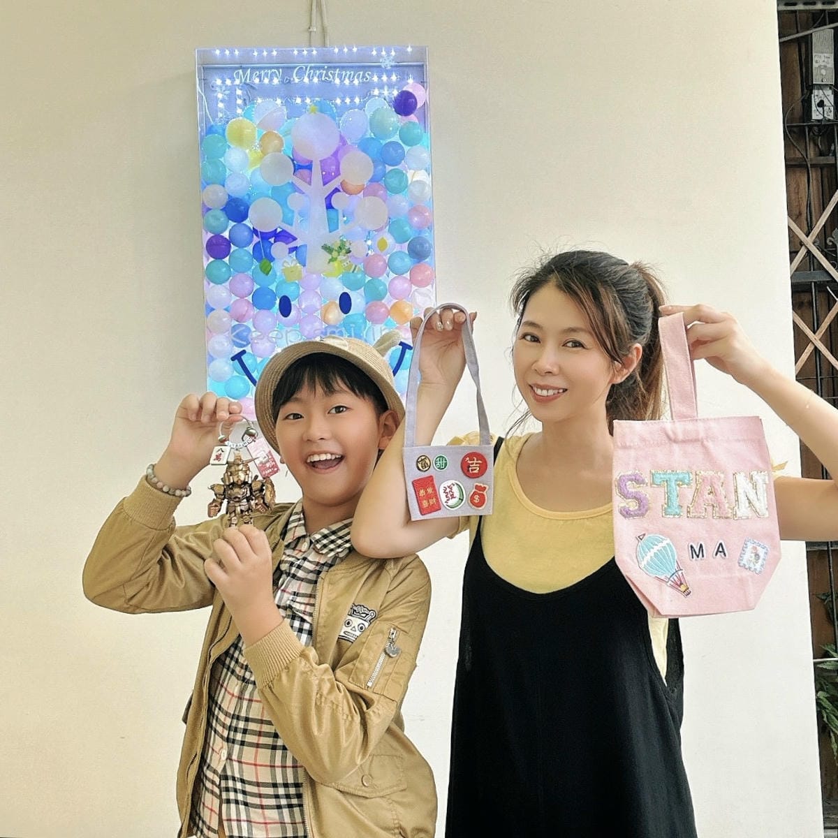 台中親子DIY/台中探店~小種子公仔吊飾(一中街)手作公仔、 台中親子DIY/台中探店~小種子公仔吊飾(一中街)手作公仔、