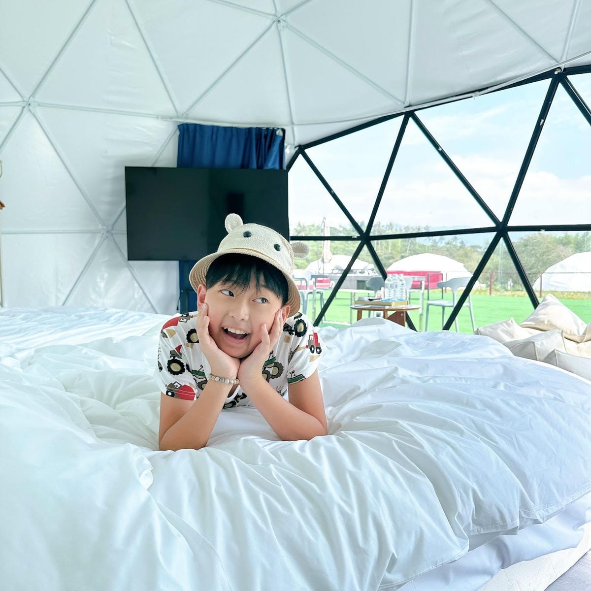 台版極光屋 台南全新豪華懶人露營 曉晴星空玉井營區無光害透明 台版極光屋 台南全新豪華懶人露營 曉晴星空玉井營區無光害透明