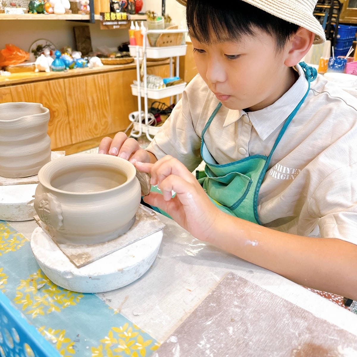 台南安平景點推薦～來安平陶坊學會臺南市十大「特有種」手拉坏手