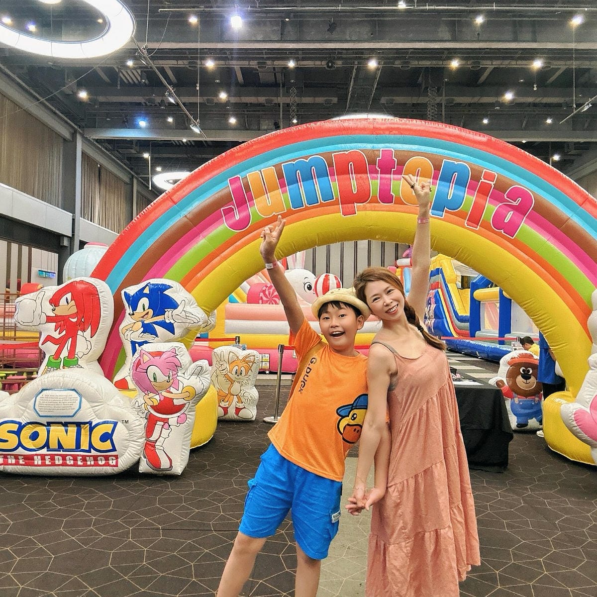 高雄親子景點 Jumptopia 繽紛大冒險 跟音速小子一起