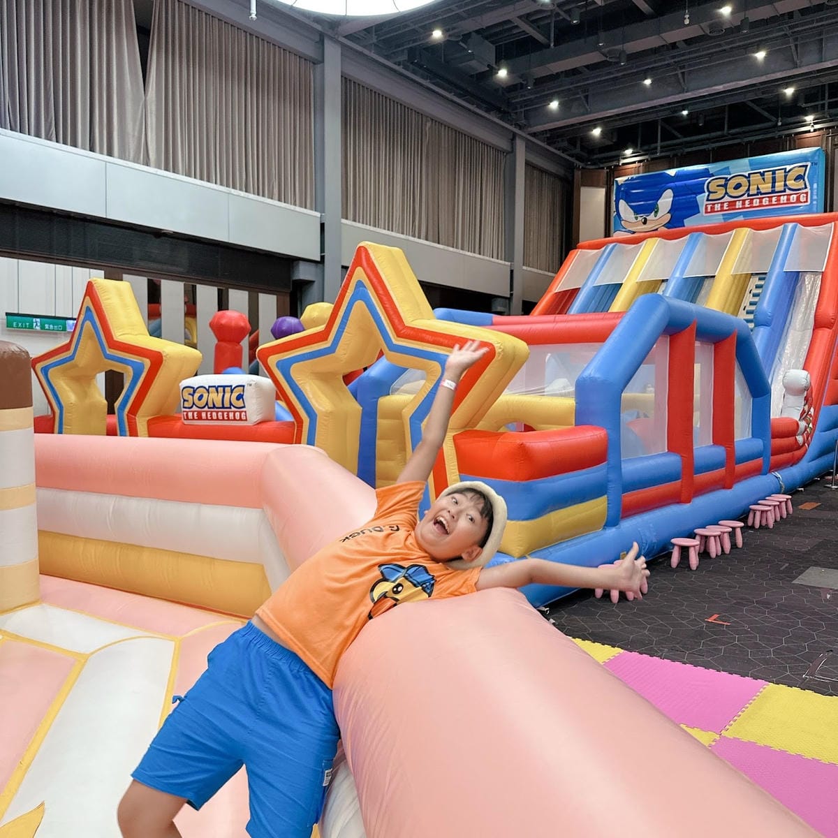 高雄親子景點 Jumptopia 繽紛大冒險 跟音速小子一起