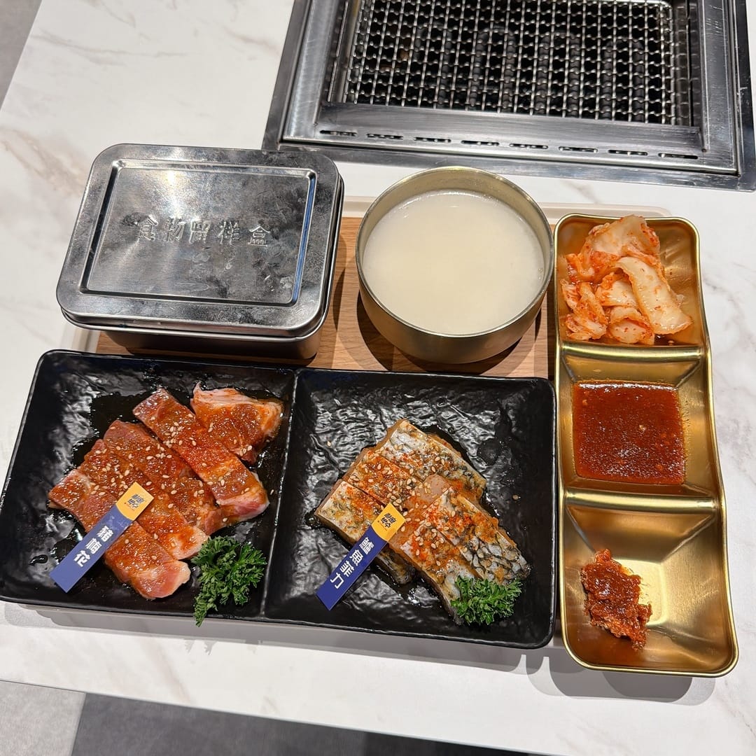 雲林烤肉推薦 朴庶韓國烤肉雲林虎尾店 輕鬆獨享個人韓國烤肉套