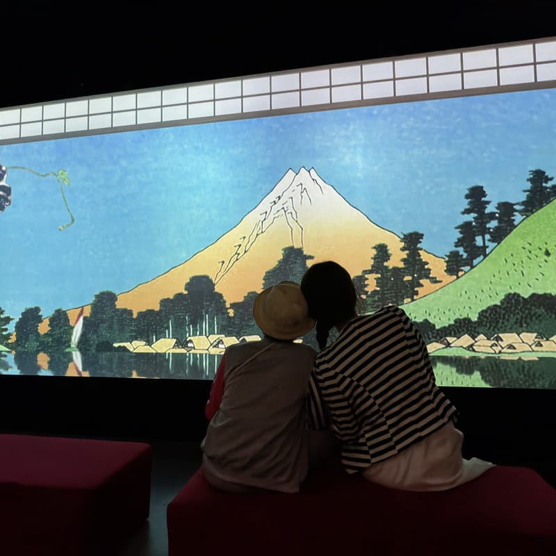 竟然走進浮世繪的畫作裡啦~ 快來會動的浮世繪展 看展覽 - 第4張圖 竟然走進浮世繪的畫作裡啦~ 快來會動的浮世繪展 看展覽