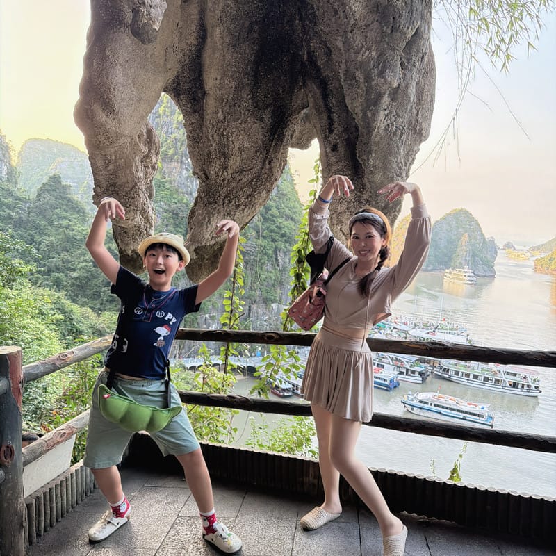 親子旅遊首選 允陽旅行社奢華北越靜謐之旅 沙壩下龍灣五日小團精緻遊，享受自由行的放鬆和全包式的服務，真的好輕鬆～