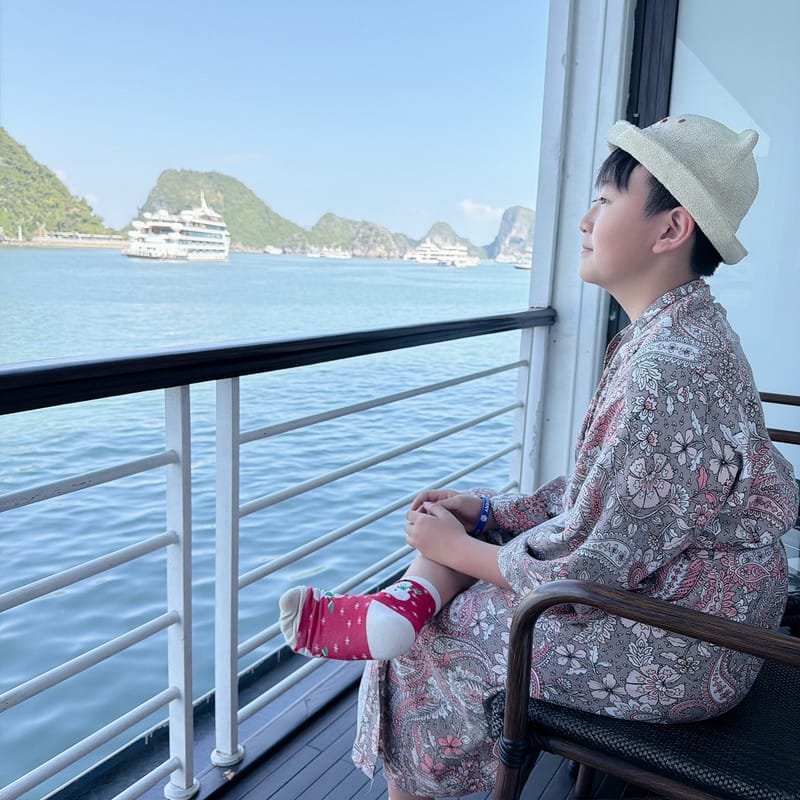 親子旅遊首選 允陽旅行社奢華北越靜謐之旅 沙壩下龍灣五日小團精緻遊，享受自由行的放鬆和全包式的服務，真的好輕鬆～