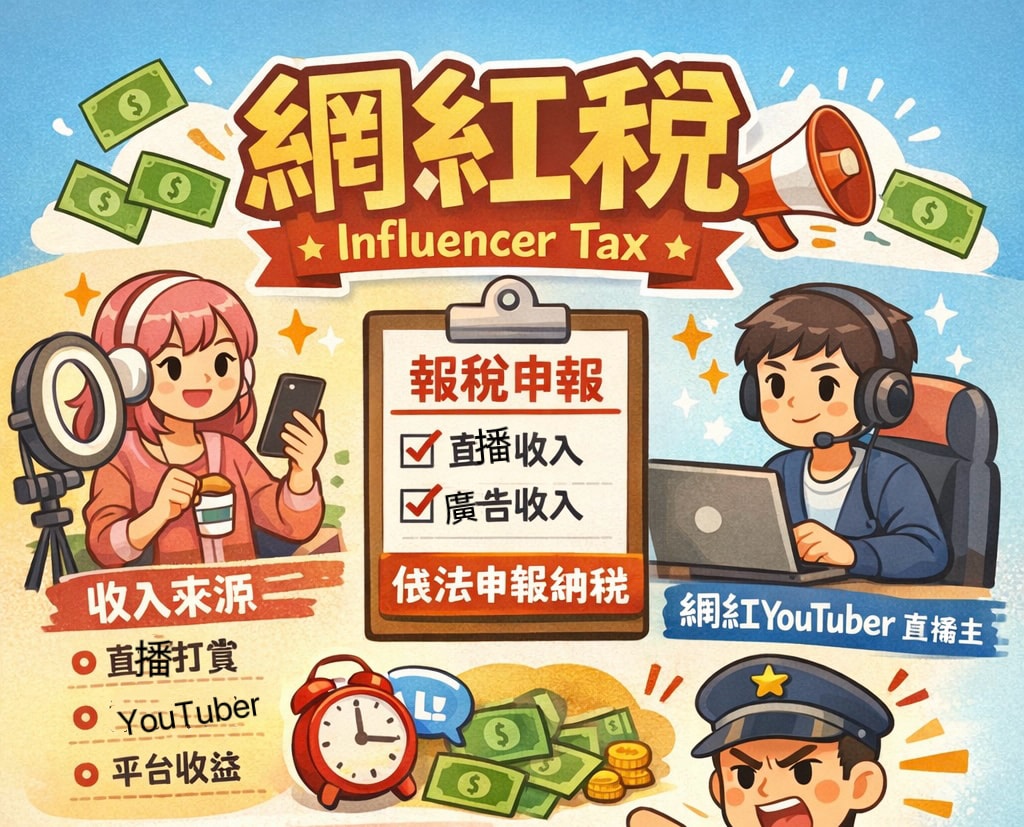 2026網紅稅報稅懶人包攻略不專業分享～稅籍登記申辦不用錢！