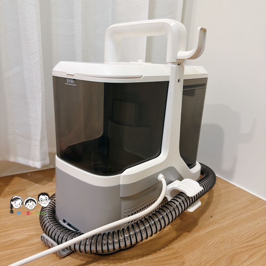 Haier 海爾白小勁R10織物清潔機 噴水、刷洗、吸汙三合一～沙發、床墊、陳年髒污、黑水大釋放，家中布面不再丟水洗！