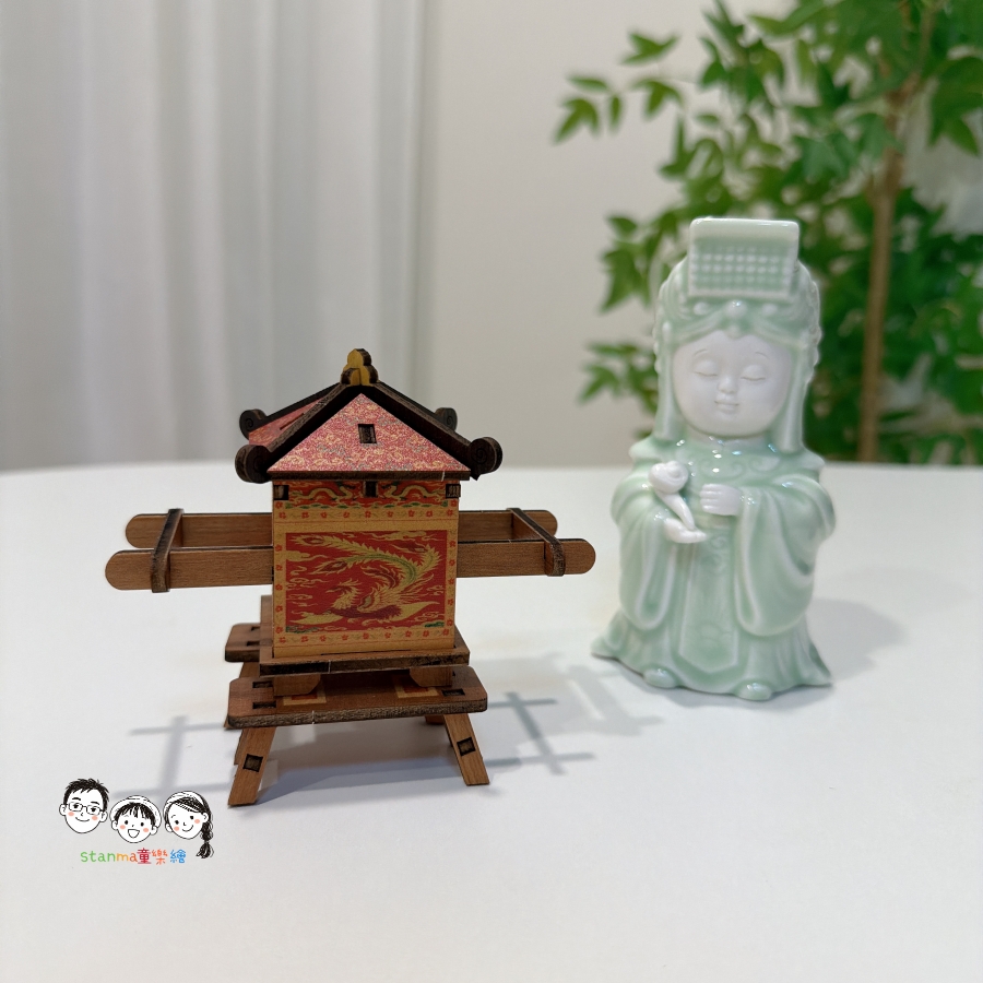 【祈福文創商品開箱】玄奘文化出版評價與媽祖文 創商品推薦~親手組裝小神轎 DIY 立體模型組,把指尖的虔誠化為桌前最療癒的日常修行
