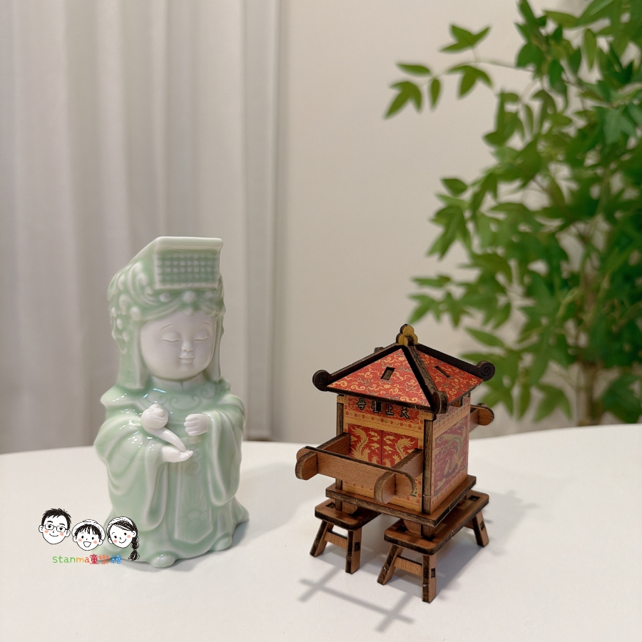 【祈福文創商品開箱】玄奘文化出版評價與媽祖文 創商品推薦~親手組裝小神轎 DIY 立體模型組,把指尖的虔誠化為桌前最療癒的日常修行