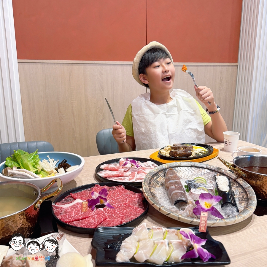 【高雄楠梓美食】里歐牛排&鍋物（藍田店）極致雙重享受！香煎厚切嫩肩牛排、高CP值海陸火鍋一次滿足，自助吧也無限享用啦！